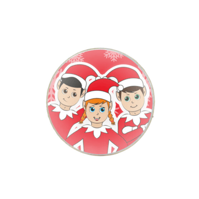 Wholesale Elfin Around Christmas Bouncy Ball - (Case of 48)