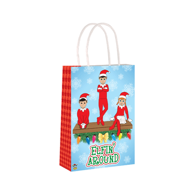 Wholesale Elfin Around Christmas Party Bag - (Case of 24)