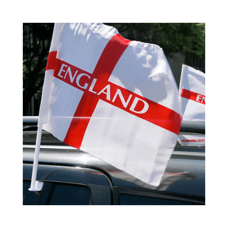 Wholesale England Car Flag - (Case of 24)