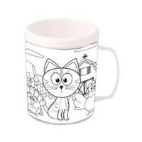 Wholesale Farm Colouring Mug - (Case of 12)