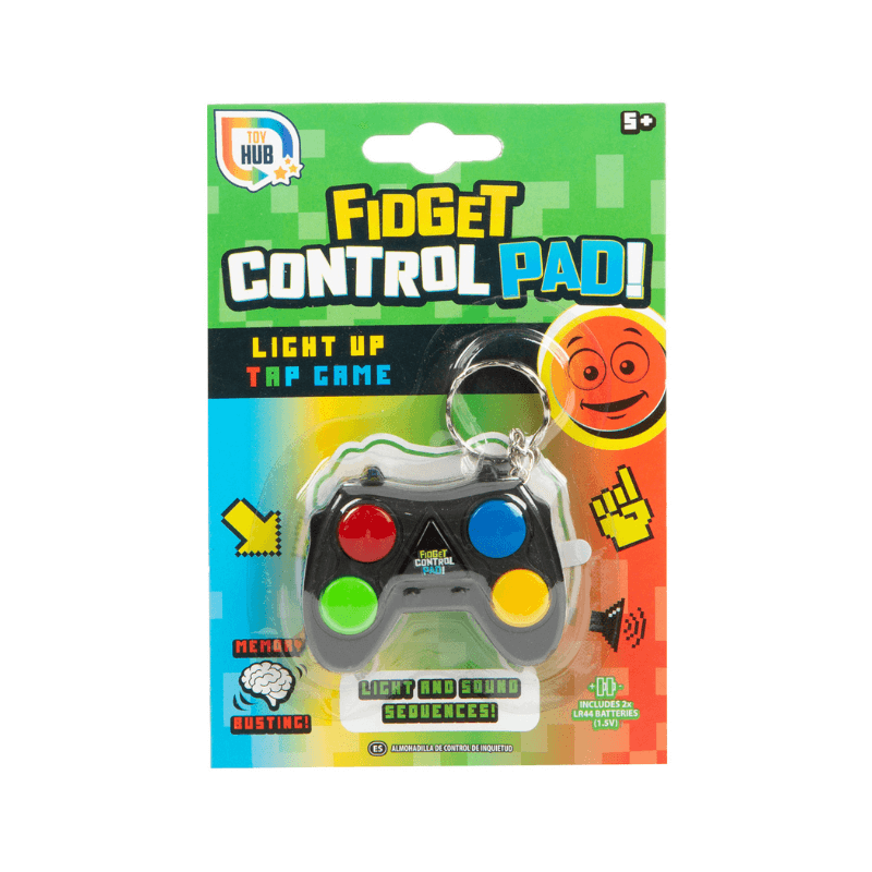 Fidgit Key Ring Fidget Control Pad Key Ring – PoundFun