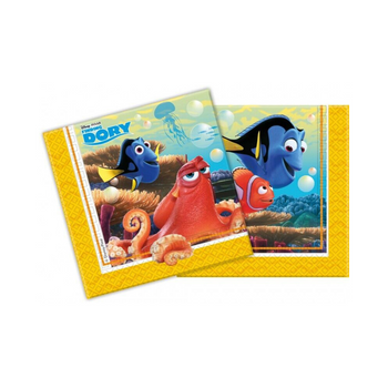 Wholesale Finding Dory Party Napkins 20 Pack - (Case of 30)
