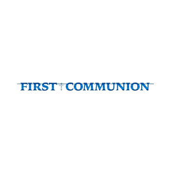 First Communion Letter Banner