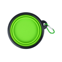 Wholesale Foldable Silicone Portable Pet Bowl - (Case of 12)