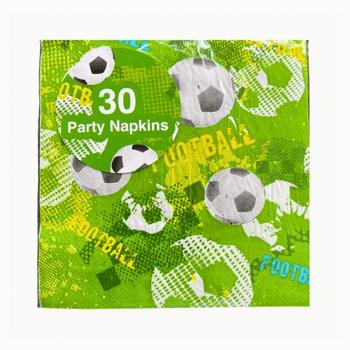 Football Party Napkins 30 Pack