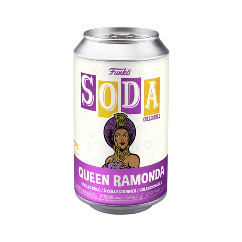Funko Vinyl Soda: Black Panda Wakanda Forever - Queen Ramonda – PoundFun™
