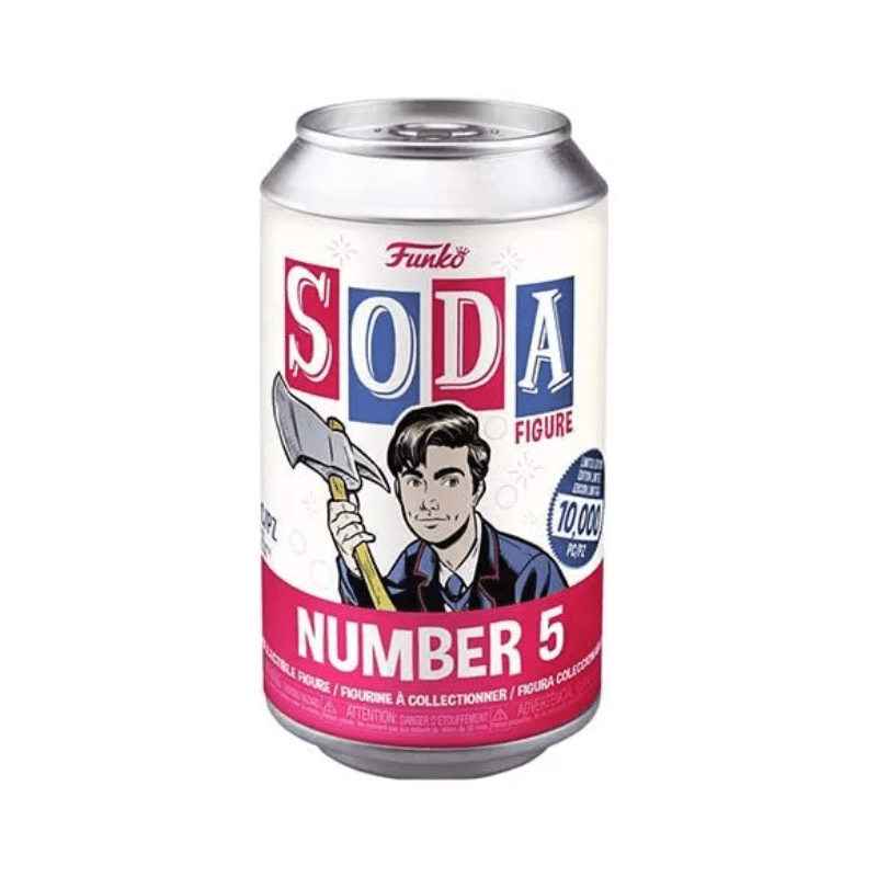 Wholesale Funko Vinyl Soda: The Umbrella Academy - Number 5 - (Case of 12)