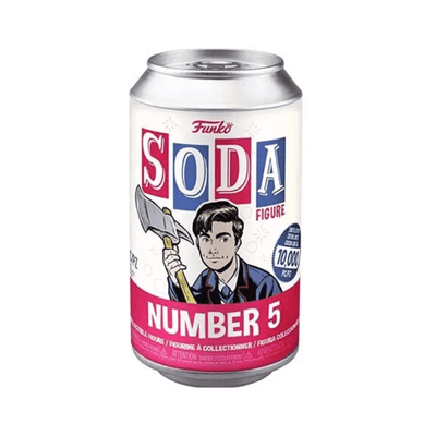 Wholesale Funko Vinyl Soda: The Umbrella Academy - Number 5 - (Case of 12)