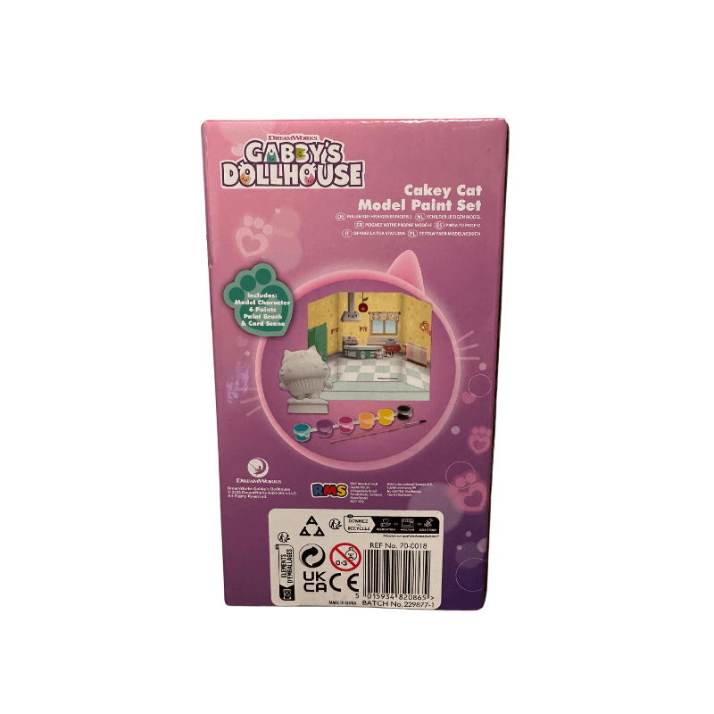 Wholesale Gabby's Dollhouse Paint Your Own Cakey Cat - (Case of 12)