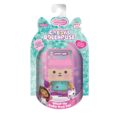 Wholesale Gabby's Dollhouse Baby Box Cat Wind-Upz - (Case of 10)