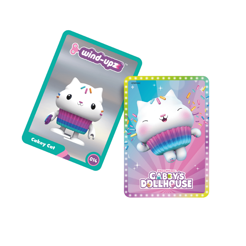 Wholesale Gabby's Dollhouse Cakey Cat Wind-Upz - (Case of 10)