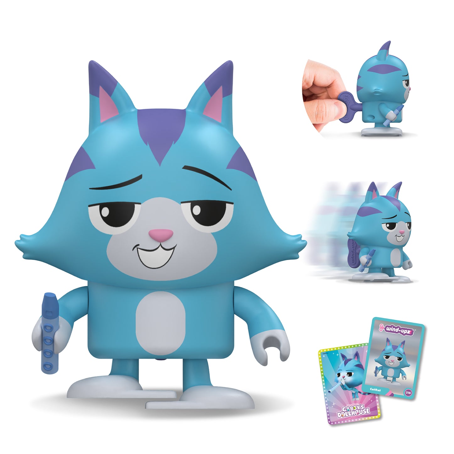 Gabby's Dollhouse Catrat Wind-Upz