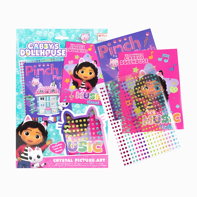 Gabby's Dollhouse Crystal Picture Art