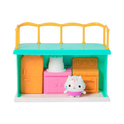 Gabby's Dollhouse Meow-Mazing Mini Figure Playset contents