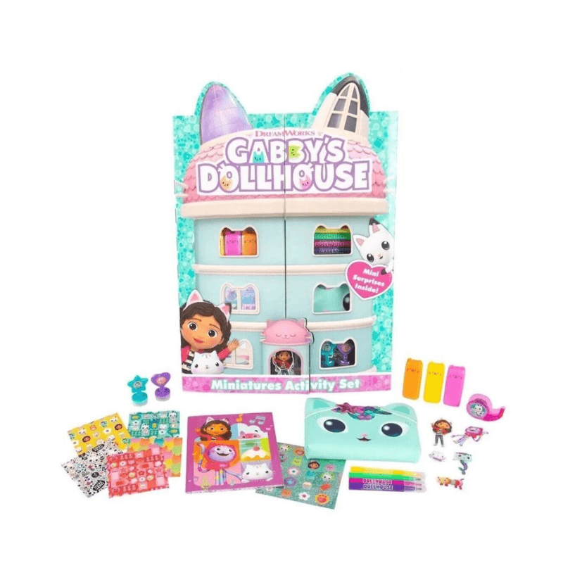 Gabby's Dollhouse Miniatures Activity Set