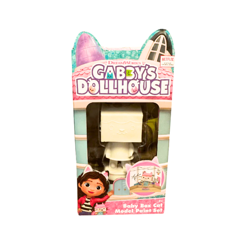 Wholesale Gabby's Dollhouse Paint Your Own Baby Box Cat - (Case of 12)