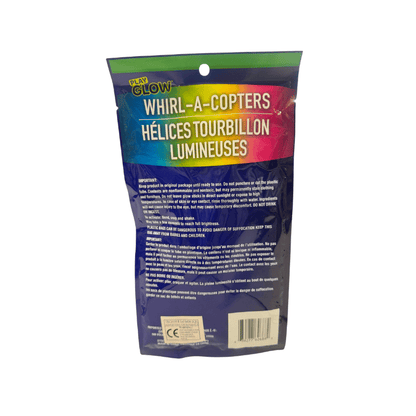 Glow In The Dark Sticks With Propellers - 4 Pack