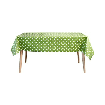 Green Polka Dot Table Cloth