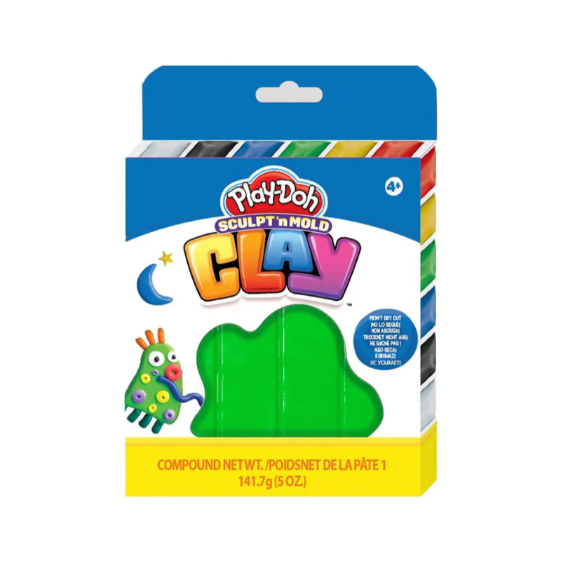 Wholesale Green Sculpt N' Mold Clay - (Case of 16)