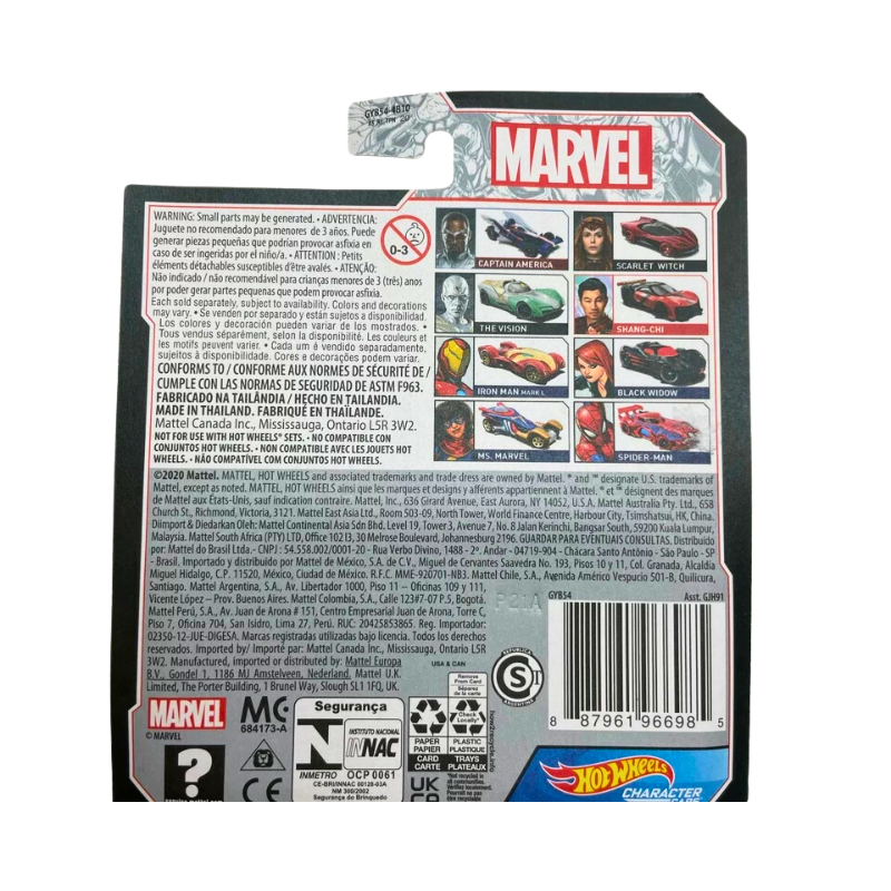 Hot Wheels Marvel - Iron Man