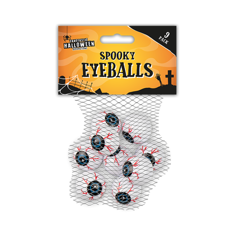 Wholesale Spooky Halloween Eyeballs - (Case of 24)