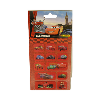 Disney Pixar Cars 2 in 1 Stickers