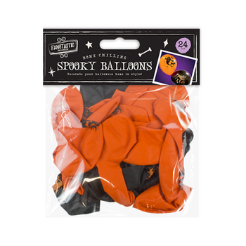 Halloween Balloons - 24 Pack
