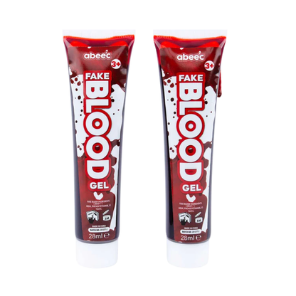 Halloween Fake Blood Gel Tubes (2 pack)
