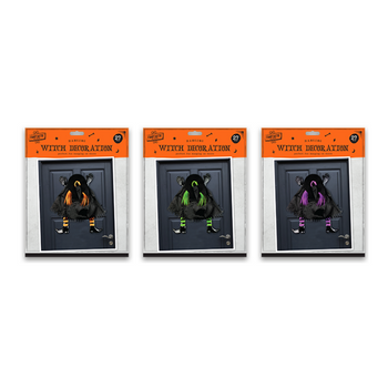 Wholesale Halloween Witch Door Decoration - (Case of 6)