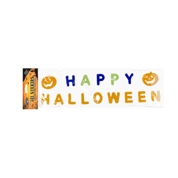 Wholesale Happy Halloween Gel Stickers - (Case of 12)