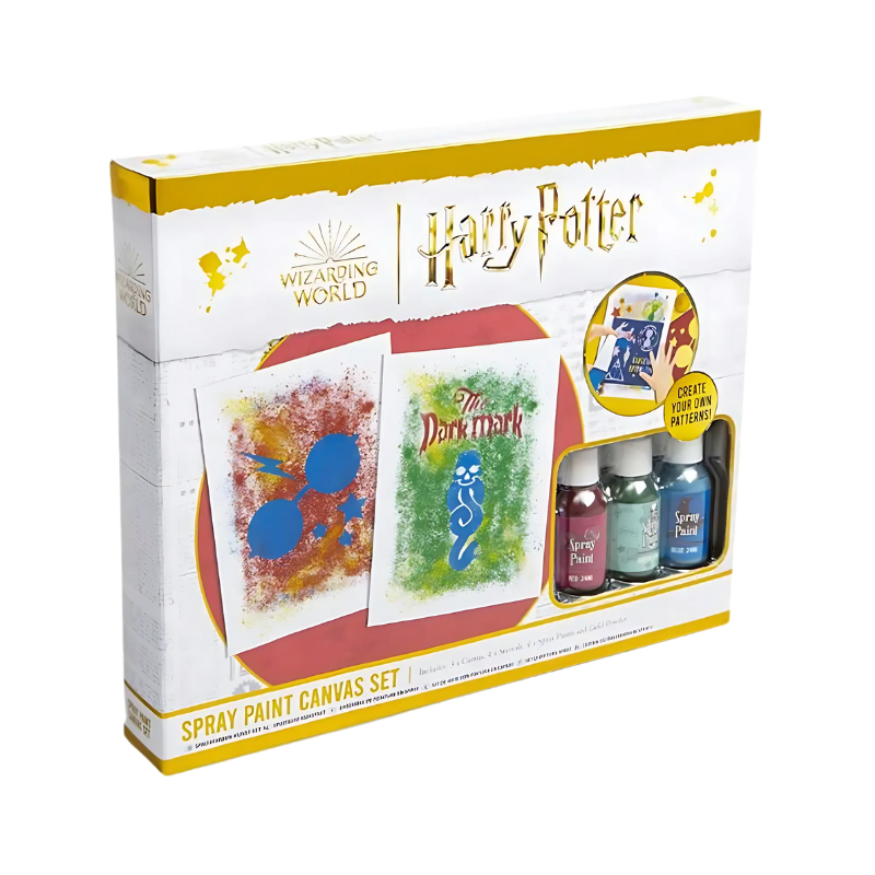 Harry Potter Spray Paint Canvas Art Set