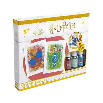 Harry Potter Spray Paint Canvas Art Set