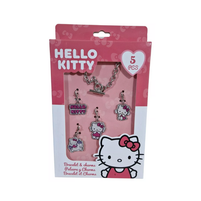 Wholesale Hello Kitty Bracelet & Charm Set - (Case of 12)