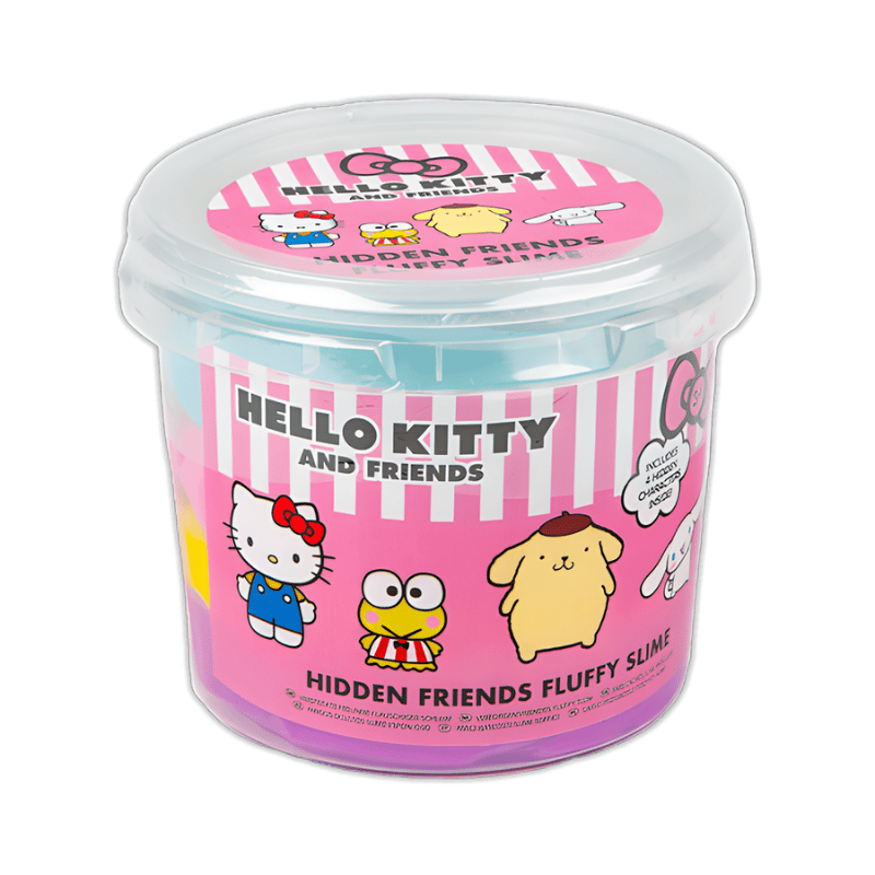 Hello Kitty Hidden Friends Fluffy Slime Bucket