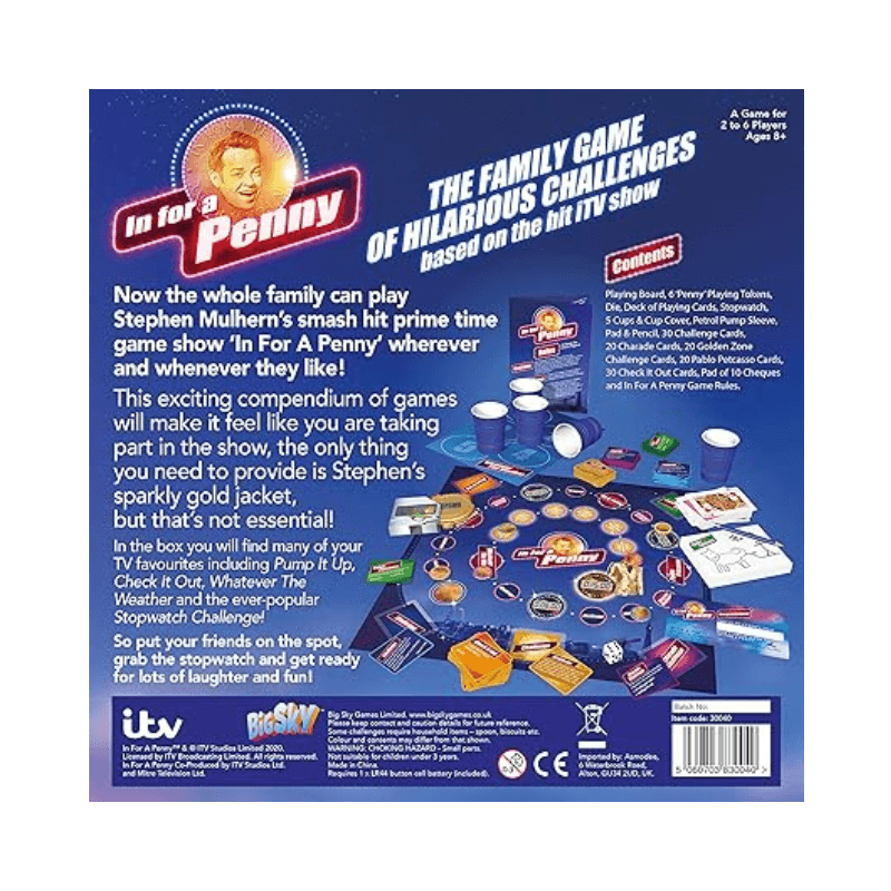 In For A Penny Board Game PoundFun™