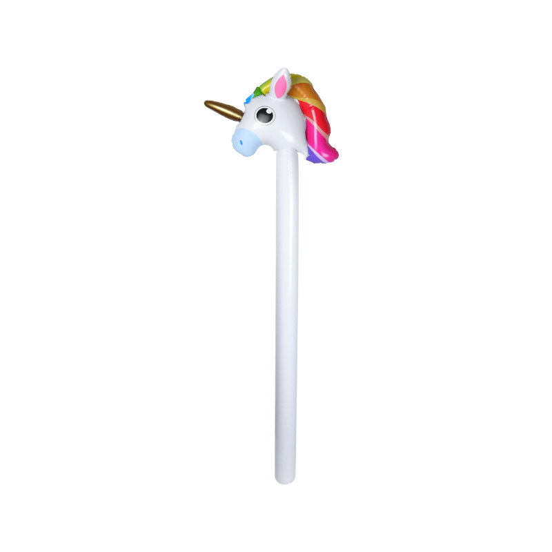 Wholesale Inflatable Unicorn Stick - (Case of 12)