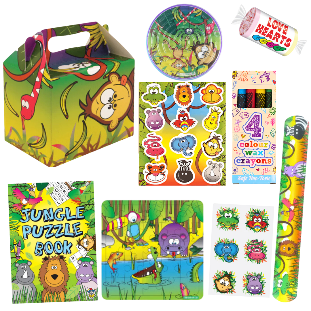 Jungle Theme Pre-Filled Party Box – PoundFun