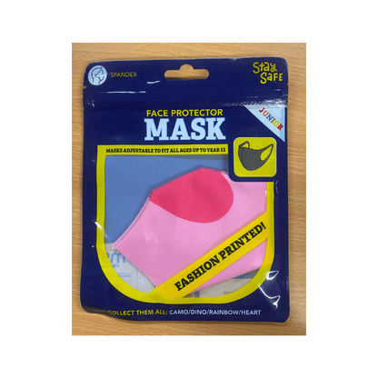 Junior Face Mask Protector Heart