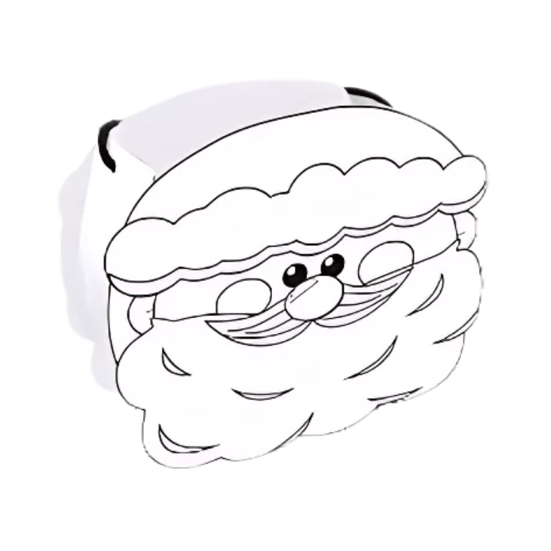 Wholesale Make Your Own Christmas Santa Bucket - (Case of 120)