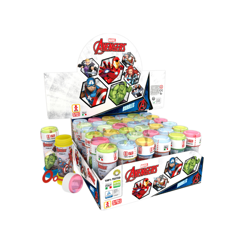 Avengers Bubble Tubs With Puzzle Maze