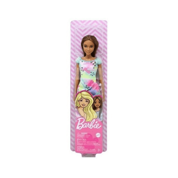 Mattel Barbie Classic Doll Straight Brown Hair 