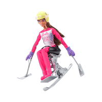 Wholesale Mattel Barbie You Can Be Anything Winter Sports Para Alpine Skier - (Case of 6)