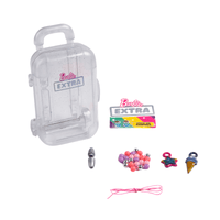 Wholesale Mattel Barbie Extra Jewellery Suitcase Surprise - Clear - (Case of 12)