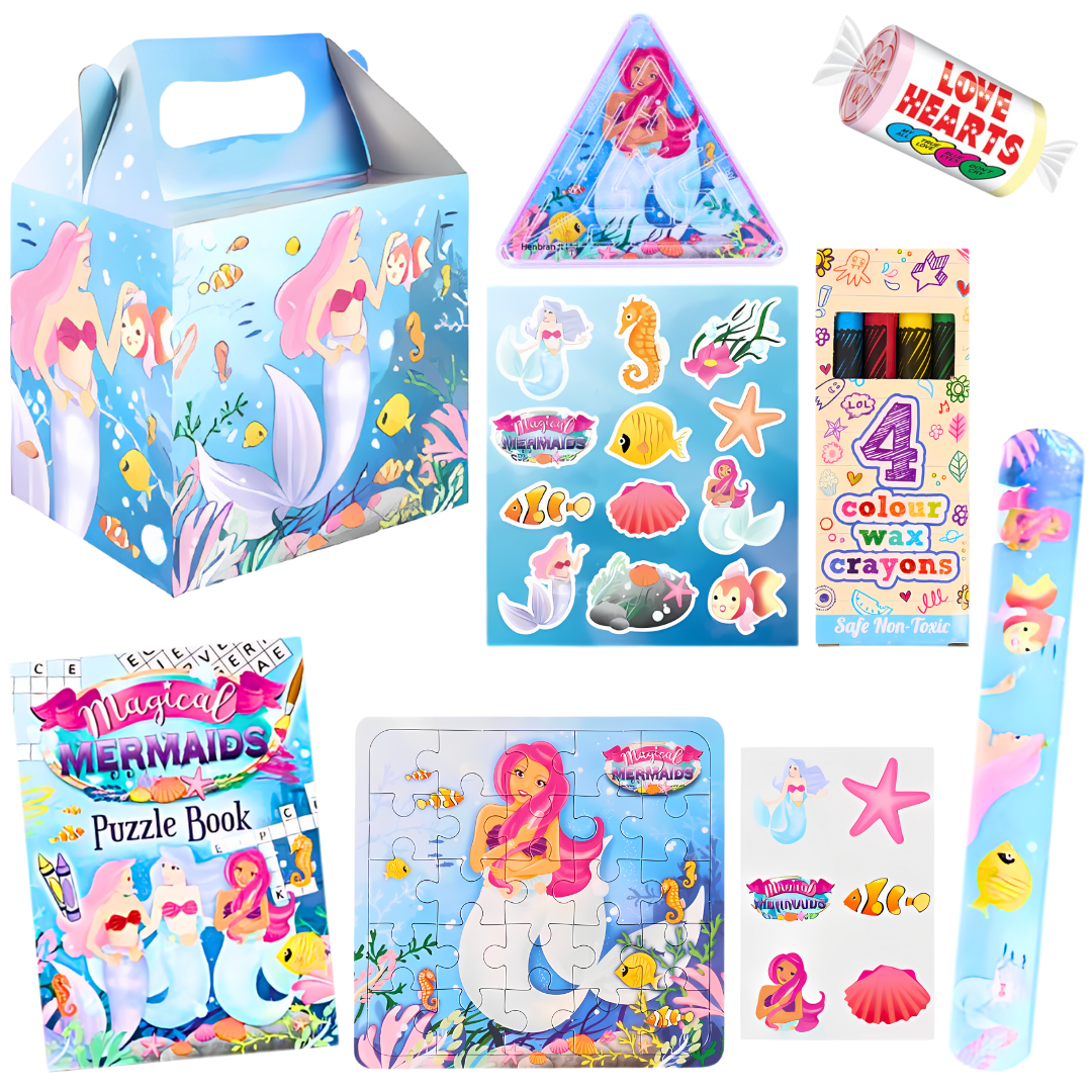Mermaid Theme Pre-Filled Party Box
