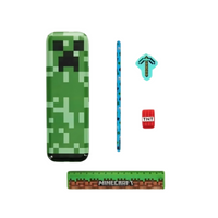 Wholesale Minecraft Pencil 5 Piece Stationery Set - (Case of 12)