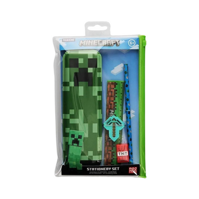 Wholesale Minecraft Pencil 5 Piece Stationery Set - (Case of 12)