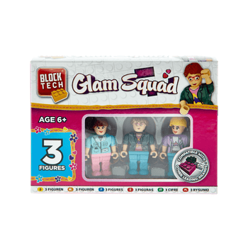 Mini Block Tech Glam Squad Figures