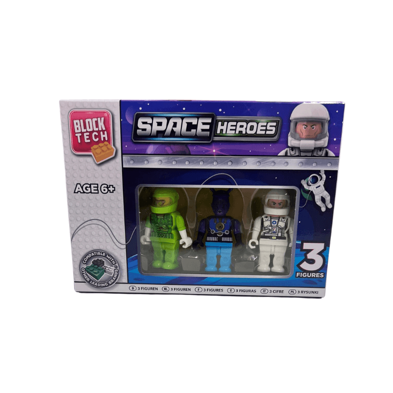 Mini Block Tech Space Heroes Figures