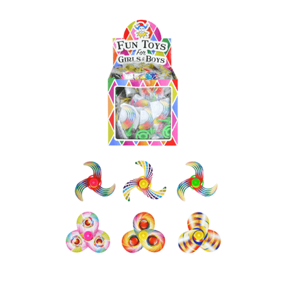 Mini Multi-Coloured Spinning Top