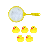 Wholesale Mini Rubber Ducks With Net - (Case of 12)